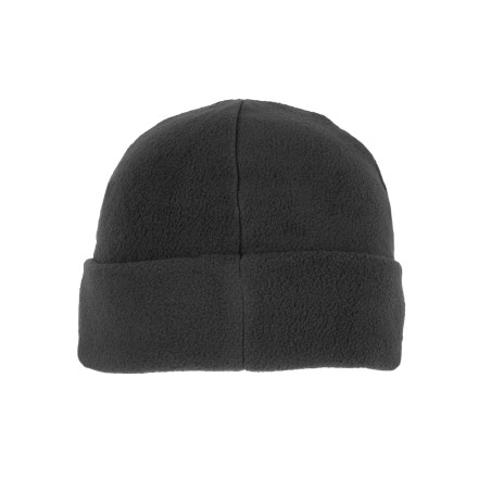 Recycled microfleece beanie with turn-up