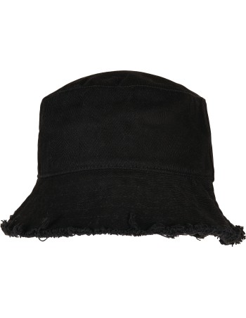 Sombrero bob con bordes sin rematar