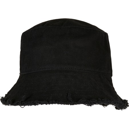 Sombrero bob con bordes sin rematar
