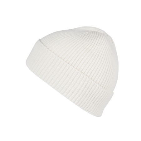 Gorro de canalé con dobladillo