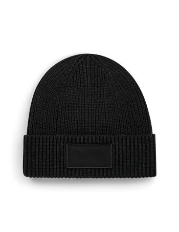 Trendy beanie with patch 2
