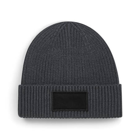 Trendy beanie with patch