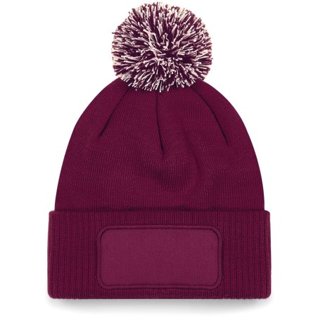 Gorro parche Snowstar® con pompón 