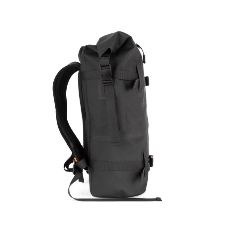 Waterproof backpack with compression straps