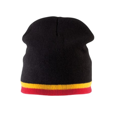 Gorro con tira bicolor contrastada