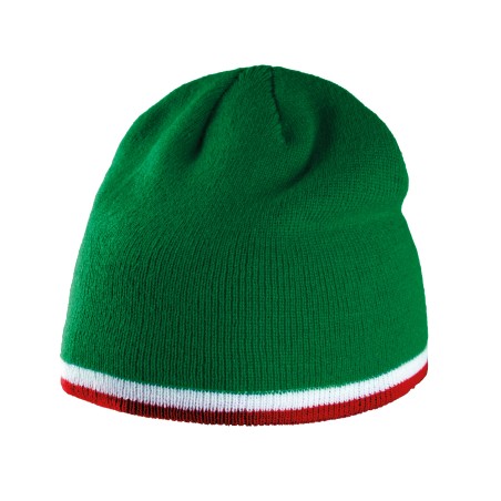 Beanie with contrasttwo-tone band