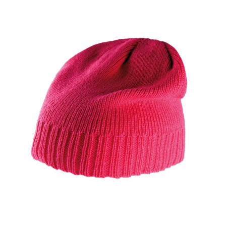 Gorro con borde acanalado