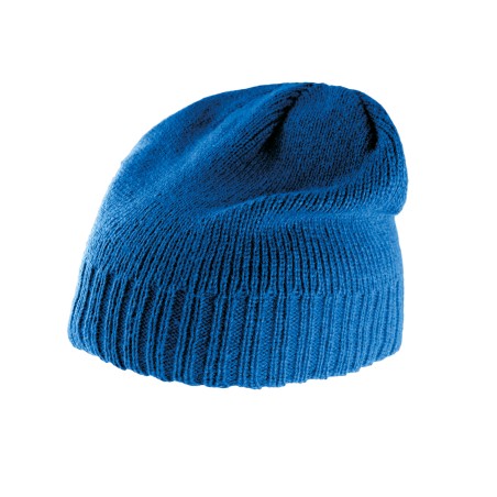 Gorro con borde acanalado
