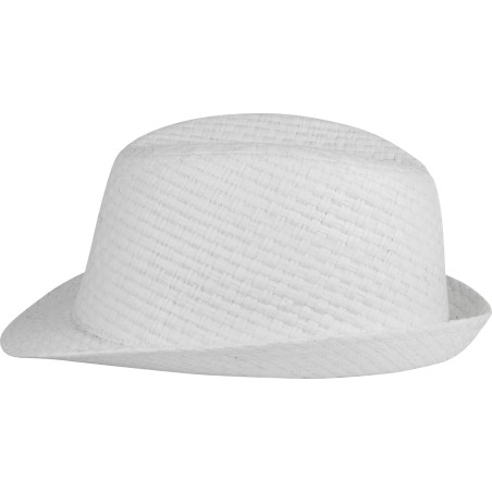 Retro Panama-style straw hat