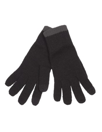Touch screen knitted gloves