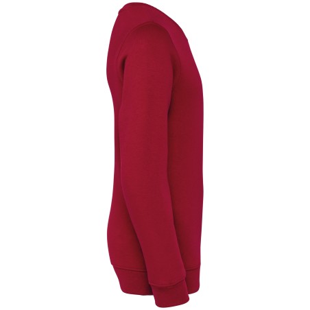 Sudadera ecorresponsable cuello redondo infantil