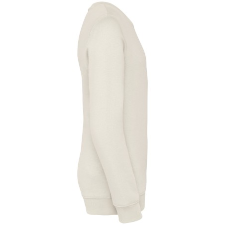 Sudadera ecorresponsable cuello redondo infantil