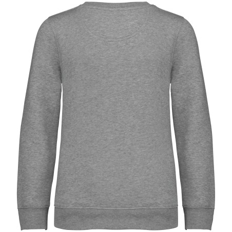 Sudadera ecorresponsable cuello redondo infantil