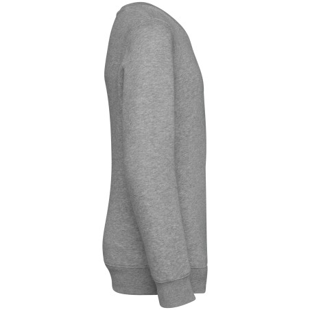 Sudadera ecorresponsable cuello redondo infantil