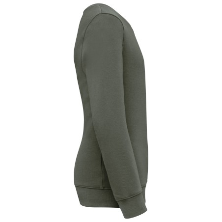 Sudadera ecorresponsable cuello redondo infantil