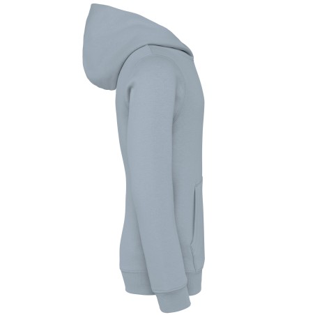 Sudadera  ecorresponsable con capucha infantil