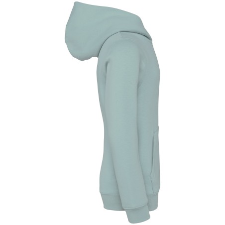 Sudadera  ecorresponsable con capucha infantil