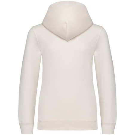Sudadera  ecorresponsable con capucha infantil