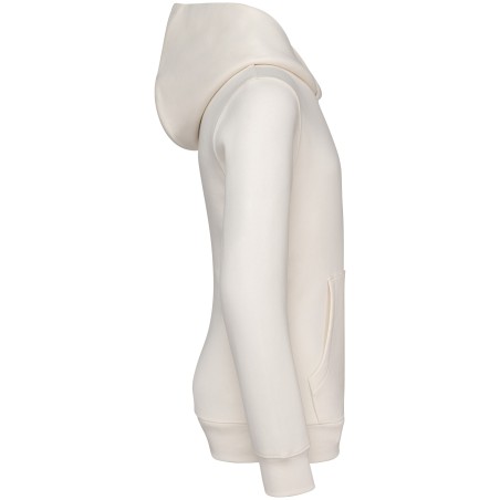 Sudadera  ecorresponsable con capucha infantil