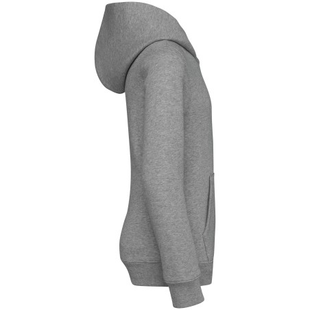 Sudadera  ecorresponsable con capucha infantil