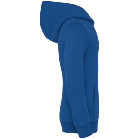 Sudadera  ecorresponsable con capucha infantil