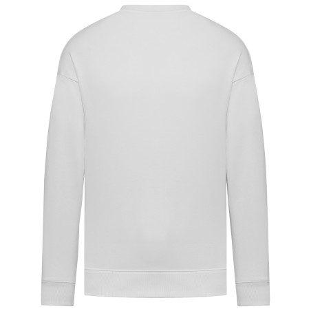 Sudadera ecorresponsable cuello redondo oversize unisex