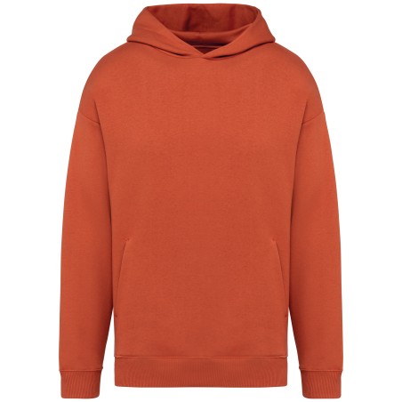 Sudadera ecorresponsable con capucha oversize unisex