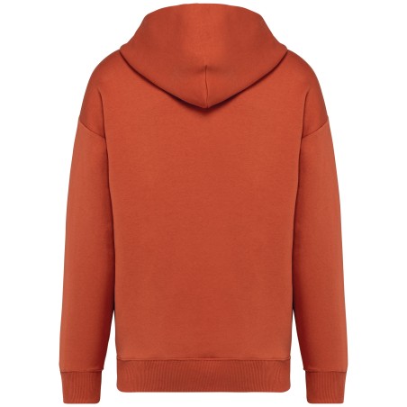 Sudadera ecorresponsable con capucha oversize unisex