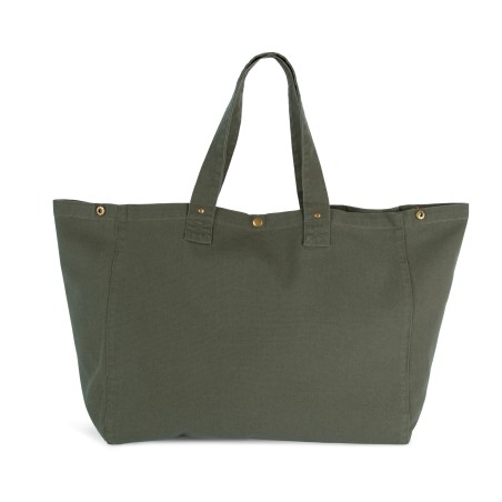 Faded cotton shopping bag