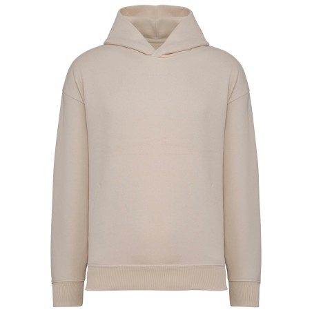 Sudadera ecorresponsable con capucha oversize unisex