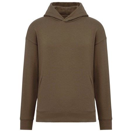 Sudadera ecorresponsable con capucha oversize unisex