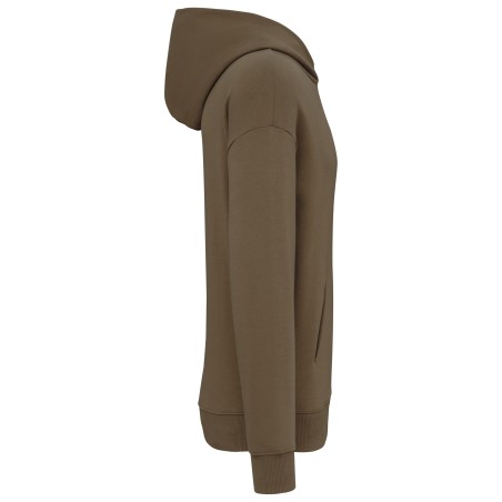 Sudadera ecorresponsable con capucha oversize unisex