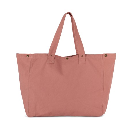 Faded cotton shopping bag