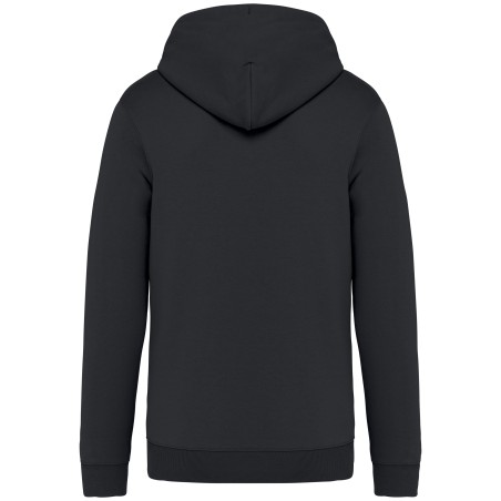 Sudadera ecorresponsable con cremallera y capucha unisex