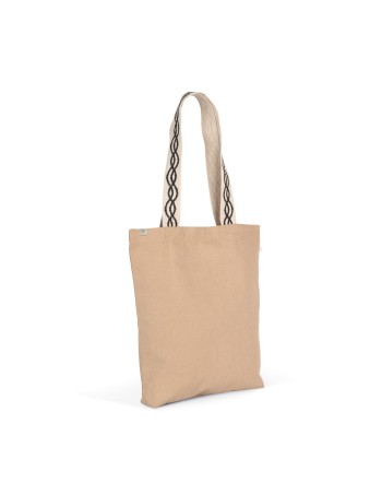Recycled flat-bottom shopping bag