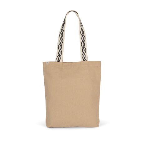 Recycled flat-bottom shopping bag