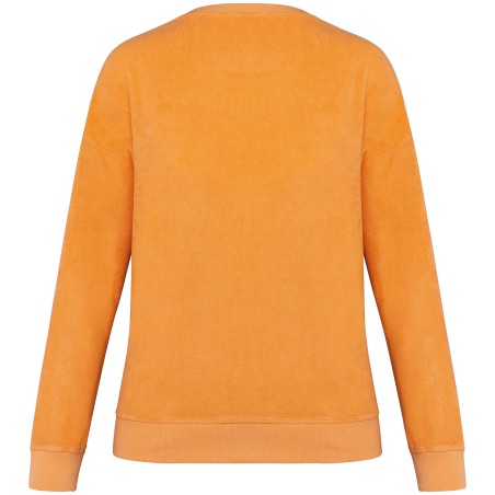 Sudadera ecorresponsable de rizo mujer