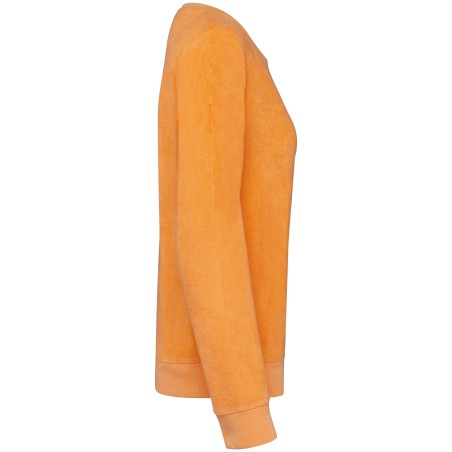 Sudadera ecorresponsable de rizo mujer