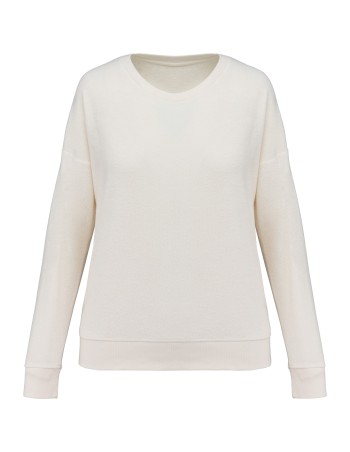 Sudadera ecorresponsable de rizo mujer 2