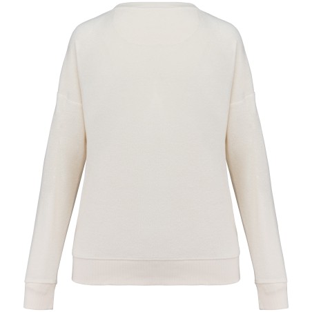 Sudadera ecorresponsable de rizo mujer