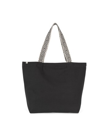 Large recycled flat bottom shopping bag 2