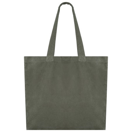Bolsa ecorresponsable efecto lavado de pana
