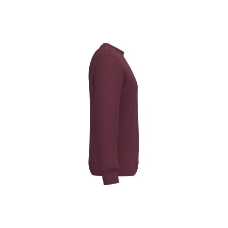 Sudadera cuello redondo reciclada unisex