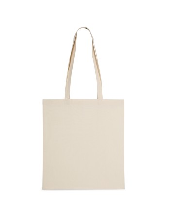 Recycled Polyester tote bag natural cotton feeling