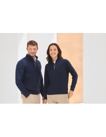 Sudadera 1/4 cremallera unisex
