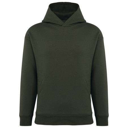 Sudadera ecorresponsable con capucha oversize unisex