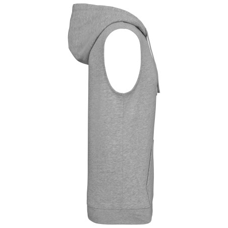 Sudadera con capucha sin mangas unisex
