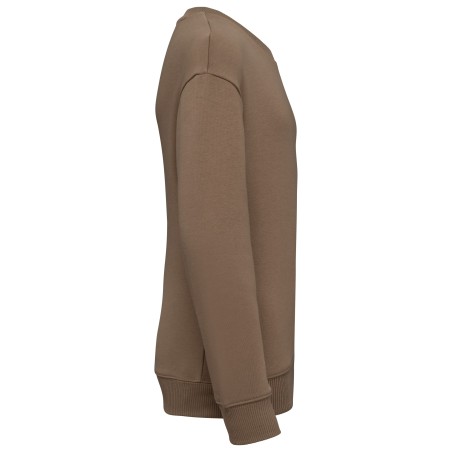 Sudadera ecorresponsable de cuello redondo oversize infantil