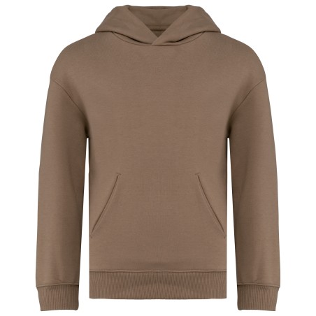 Sudadera ecorresponsable con capucha oversize infantil