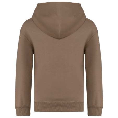 Sudadera ecorresponsable con capucha oversize infantil